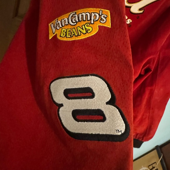 Chase Authentics Red Budweiser Racing Jacket - Picture 7 of 14